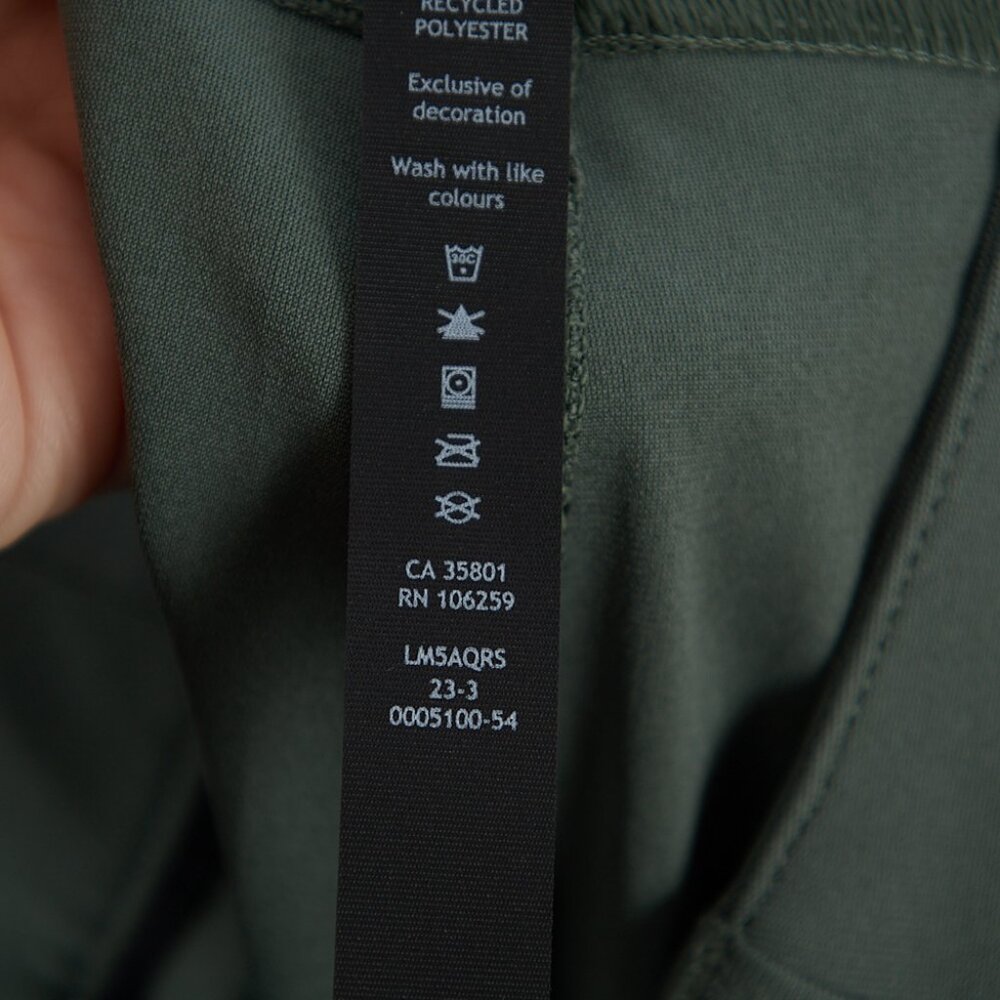 Lululemon ABC Slim-Fit Pant *Warpstreme in Dark Forest Men's 34x28.5" - Picture 6 of 6